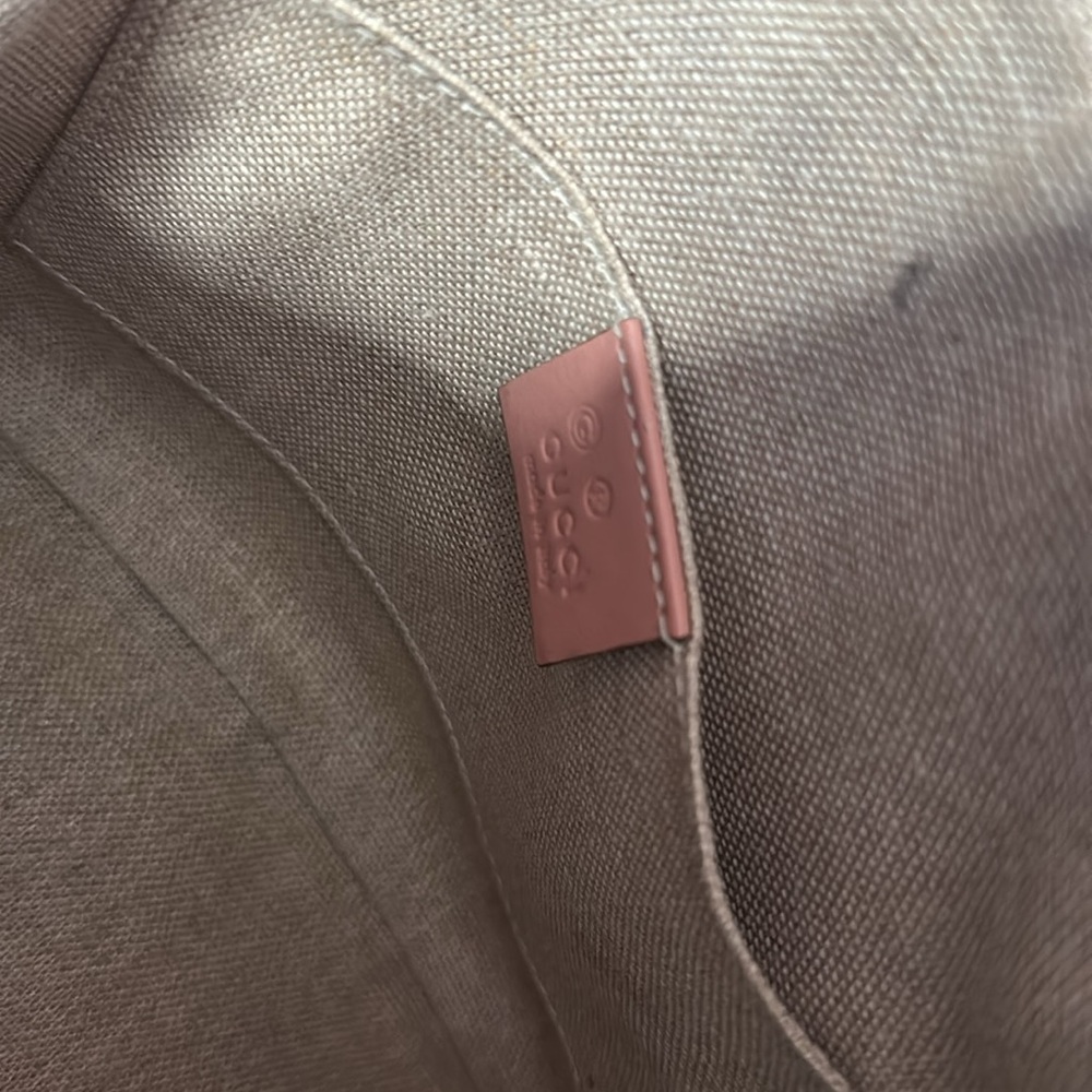 💯 Gucci 🌸 Mini Mauve Pink Crossbody Bag - Picture 5 of 13